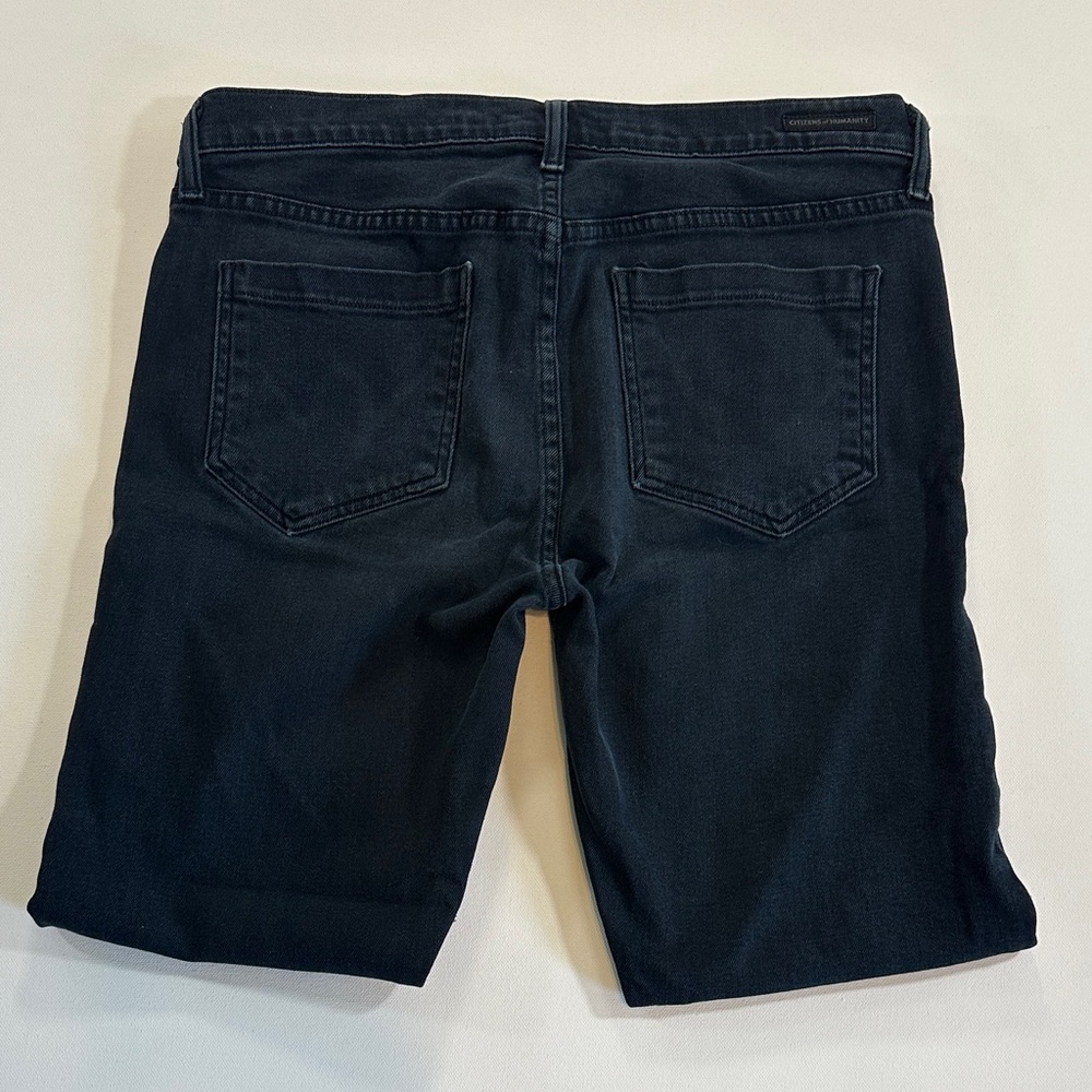 Citizens of Humanity Dark Wash Straight Leg Jeans Women’s US 12 - Picture 3 of 7